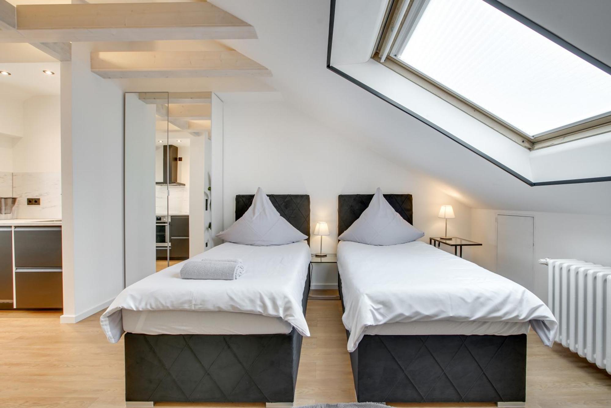 George Apartment Dusseldorf Bagian luar foto